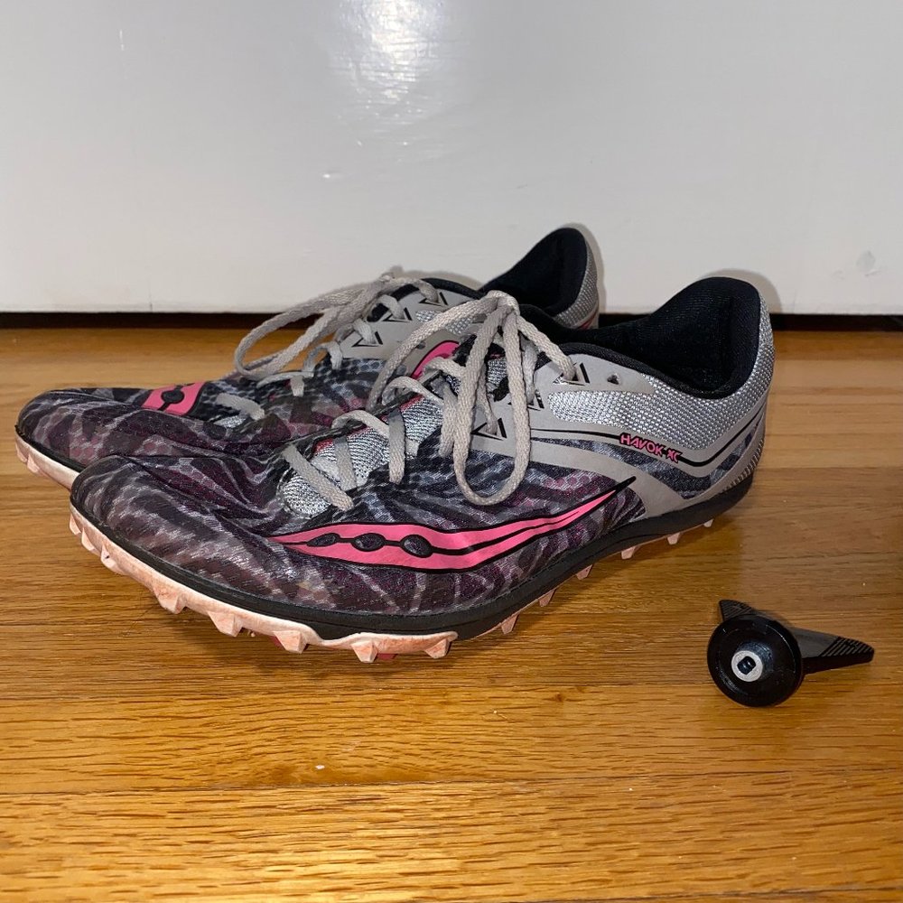 Saucony Women's Cross-Country Spikes, Size 9.5